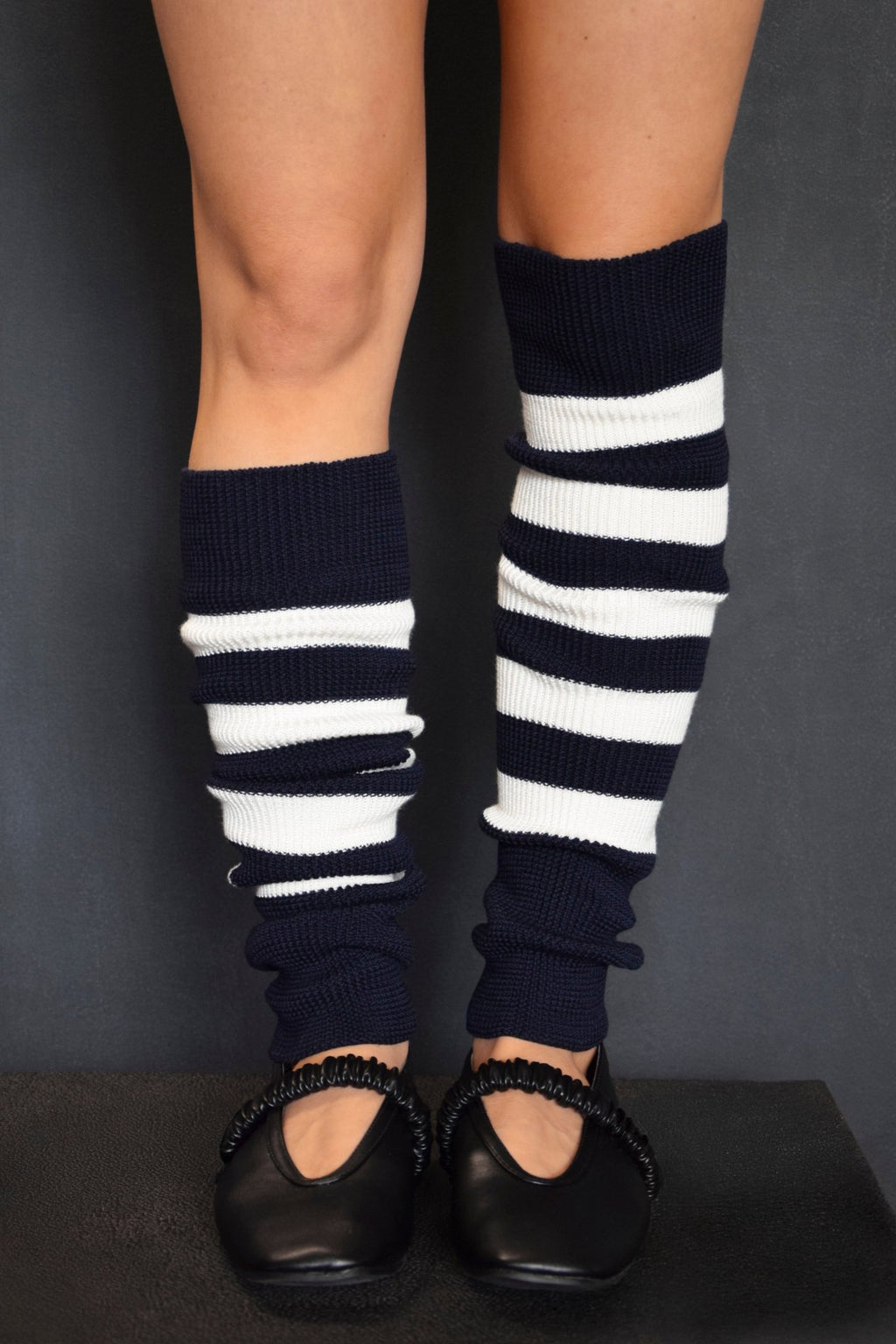 Stulpen Arm and Legwarmers Anklings navy white C1 Stripes