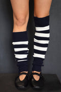 Stulpen Arm and Legwarmers Anklings navy white C1 Stripes